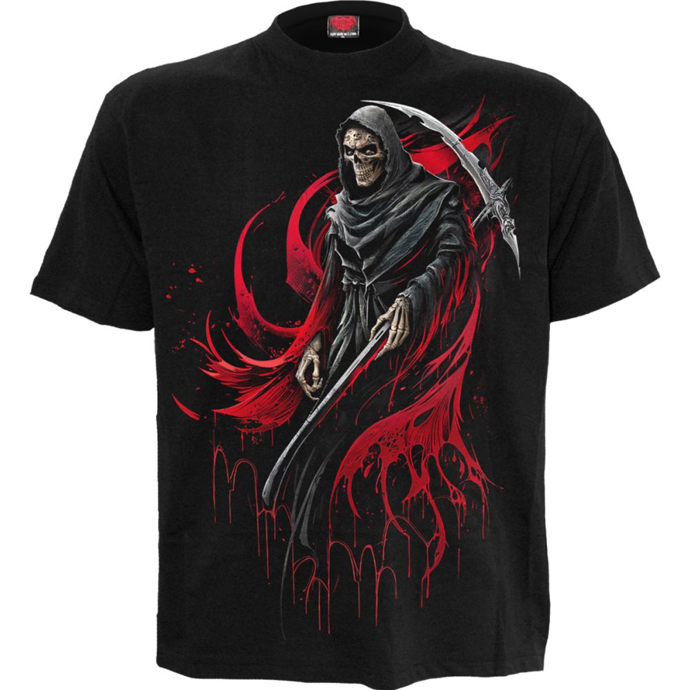 Spiral - Screaming Death Mens T-shirt - Black